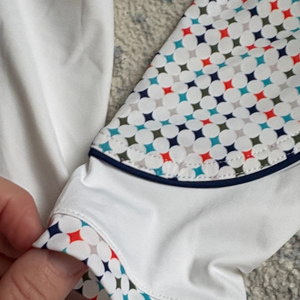 Peter Millar Multicolor Patterned Long Sleeve Top… - image 3